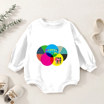 Discover Better together Baby Romper Sweatshirts