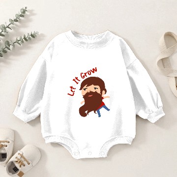 Discover Movember Let It Grow November Funny Gift Idea Baby Romper Sweatshirts