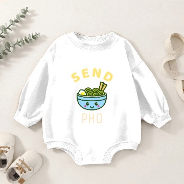 Discover Send Pho Baby Romper Sweatshirts