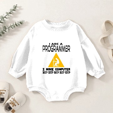 Discover Programmer Coder Software Developer Gift Baby Romper Sweatshirts