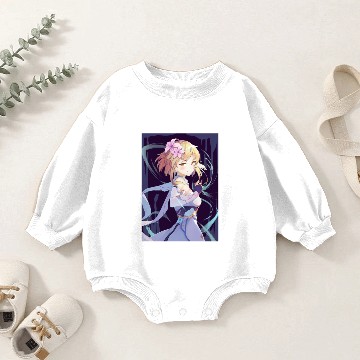 Discover Amber Genshin Impact Baby Romper Sweatshirts