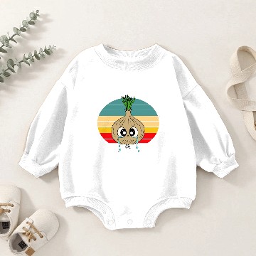 Discover Onion Sunset Baby Romper Sweatshirts