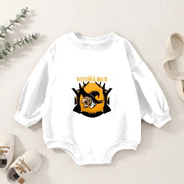 Discover Witching hour Baby Romper Sweatshirts