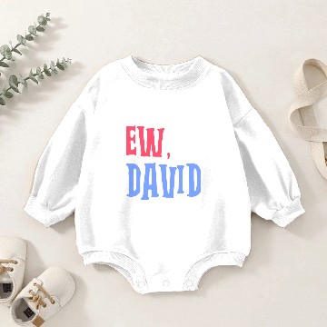 Discover Ew, David RB Baby Romper Sweatshirts
