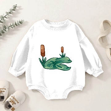 Discover Lily Pad Baby Romper Sweatshirts