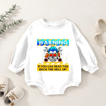 Discover If You Can Read This Back The Hell Up # Baby Romper Sweatshirts