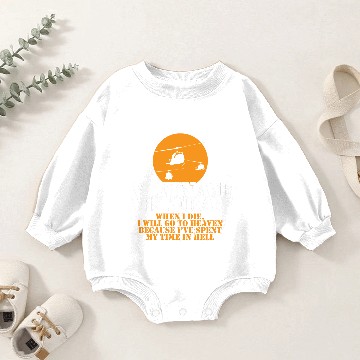 Discover Vietnam Veteran Baby Romper Sweatshirts