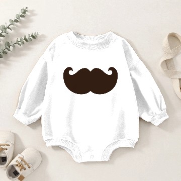Discover Movember Mustache Baby Romper Sweatshirts