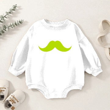 Discover Movember mustache Baby Romper Sweatshirts