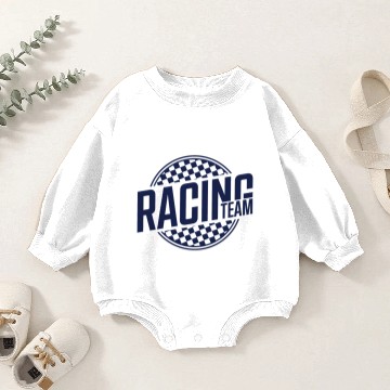 Discover Racing Team Racer Baby Romper Sweatshirts