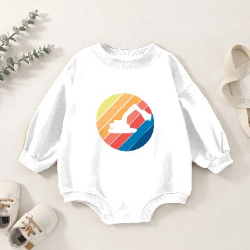 Discover Excavator construction vehicles Baby Romper Sweatshirts