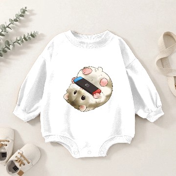 Discover gameboy play Baby Romper Sweatshirts
