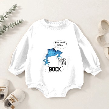 Discover Pond again, not in the mood Design for Memes Baby Romper Sweatshirts