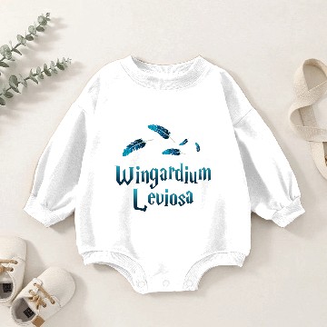 Discover Wingardium leviosa Baby Romper Sweatshirts