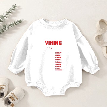 Discover Vikings Viking World Tour Baby Romper Sweatshirts