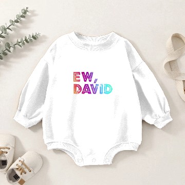 Discover Ew David Baby Romper Sweatshirts