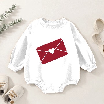 Discover Love Monogram Baby Romper Sweatshirts