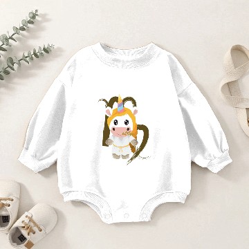 Discover Unicorn Horoscope Virgo Born in Septembe Gift Idea Baby Romper Sweatshirts