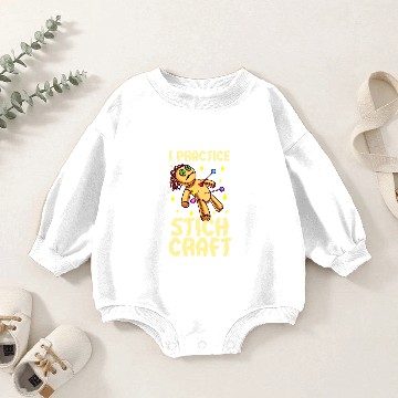 Discover I Practice Stitch Craft Baby Romper Sweatshirts