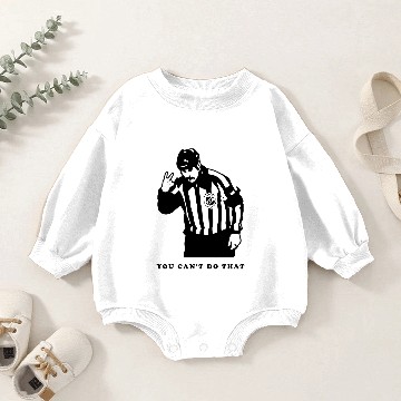 Discover Hockey Referee Baby Romper Sweatshirts
