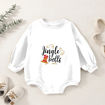 Discover Baby Romper Sweatshirts jingle Bells