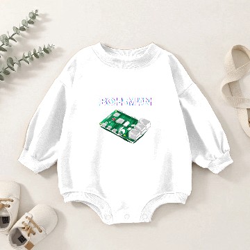 Discover Funny Bohemian Raspberry Developer Coding Nerd Pi Baby Romper Sweatshirts