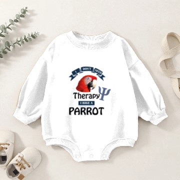 Discover Macaw Baby Romper Sweatshirts