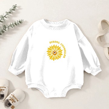 Discover School Counselor Baby Romper Sweatshirts