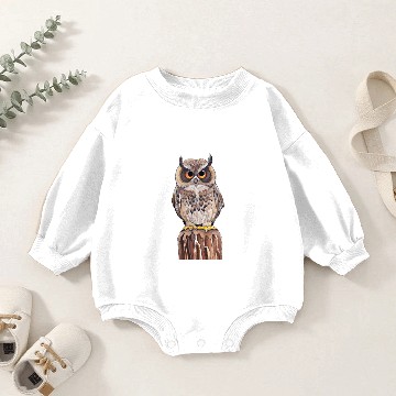 Discover Beautiful Owl Baby Romper Sweatshirts
