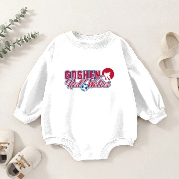 Discover Red wolves removebg preview 1 Baby Romper Sweatshirts