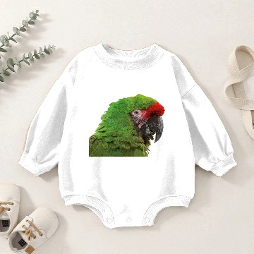 Discover military macaw Baby Romper Sweatshirts