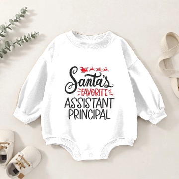 Discover Christmas assistant principal, asst. Baby Romper Sweatshirts