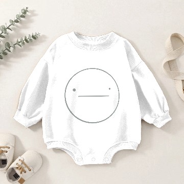 Discover Face Design Bored Baby Romper Sweatshirts