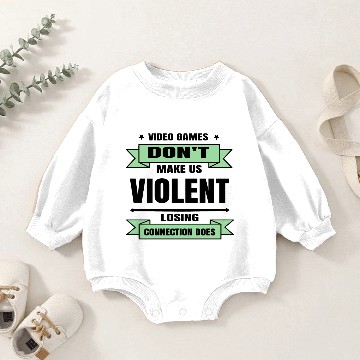 Discover videogame 8 bit computer science gamer Baby Romper Sweatshirts