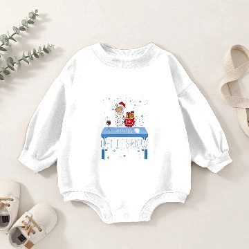 Discover Let it snow llama cocain Baby Romper Sweatshirts