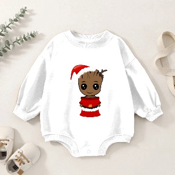 Discover baby Groot christmas Baby Romper Sweatshirts