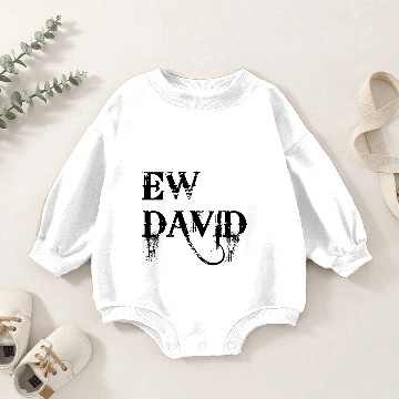 Discover Ew,David Baby Romper Sweatshirts