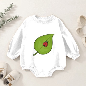 Discover Cute Ladybug Insect Baby Romper Sweatshirts