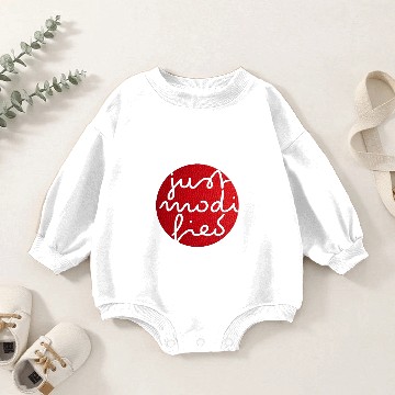Discover Just Modified - Leather - Poster Baby Romper Sweatshirts