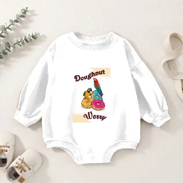 Discover Macaw Baby Romper Sweatshirts