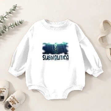 Discover Subnautica Baby Romper Sweatshirts