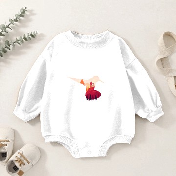 Discover Hummingbird - Be Brave Baby Romper Sweatshirts