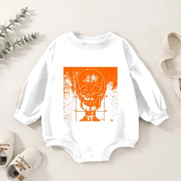 Discover Skeleton head Baby Romper Sweatshirts