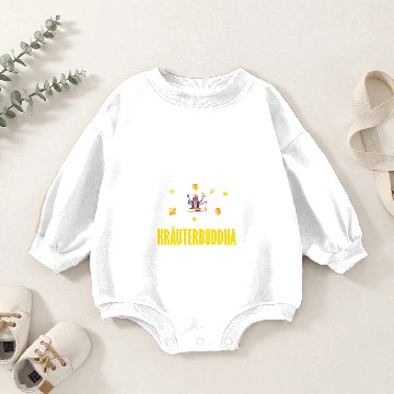 Discover The God Of The Vegetarian Herbal Buddha Baby Romper Sweatshirts