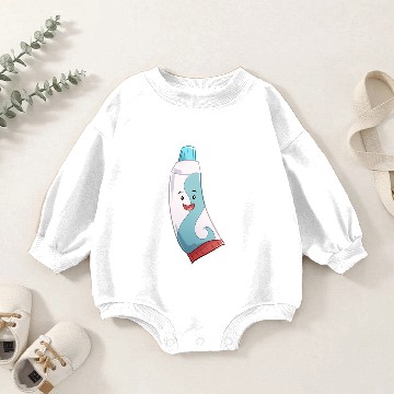 Discover Tooth Fairy Toothpaste Baby Romper Sweatshirts