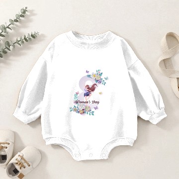 Discover Women's Day Baby Romper Sweatshirts