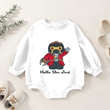 Discover Hello Star Lord Baby Romper Sweatshirts