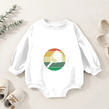 Discover Vintage Funny Pickleball Player Pickle Ball Gift Baby Romper Sweatshirts