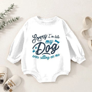 Discover Sorry I’m Late Baby Romper Sweatshirts