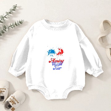 Discover Planing world tour Baby Romper Sweatshirts